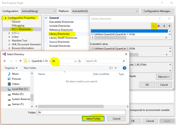 TestProjectLibraryQuantLib